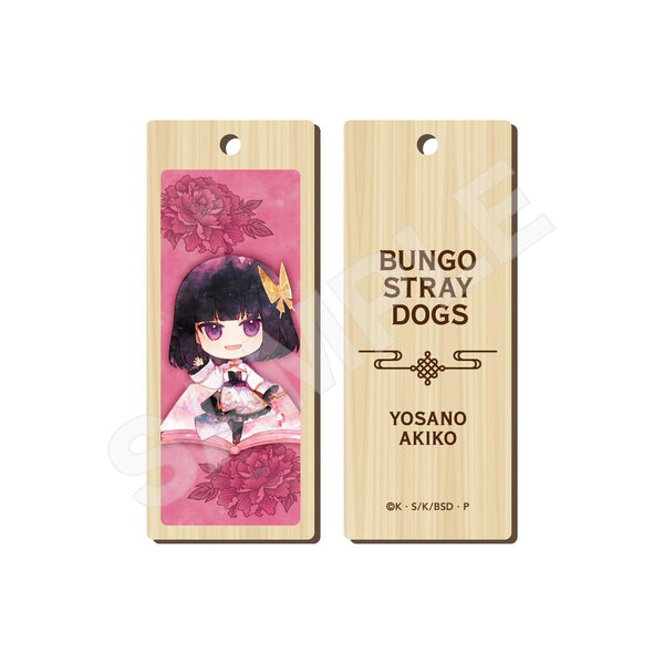 『文豪ストレイドッグス』キャラでるアート 木札ストラップ /04 与謝野晶子(チャイナ服ver.)【202510再販】